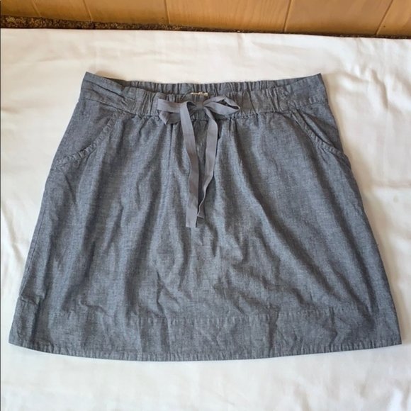 Eileen Fisher Dresses & Skirts - 🌿 Eileen Fisher Chambray Mid Length Skirt Size Large